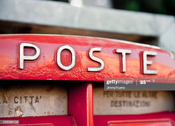 Public Mailbox in Rome, Italy.