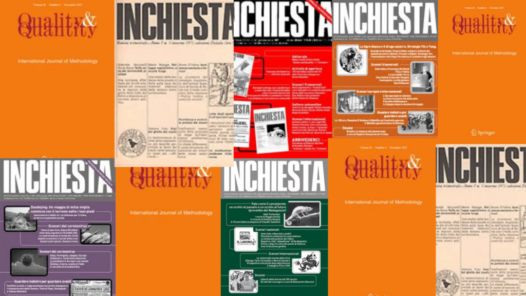 “Quality and Quantity” e “Inchiesta”. Mezzo secolo di due riviste